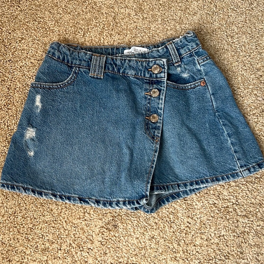 Girls Zara denim skirt size 11/12